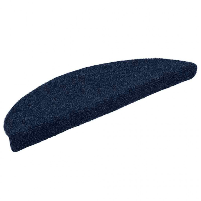 Maty na schody samoprzylepne 30 szt. 56x17x3 cm granatowe półokrągłe