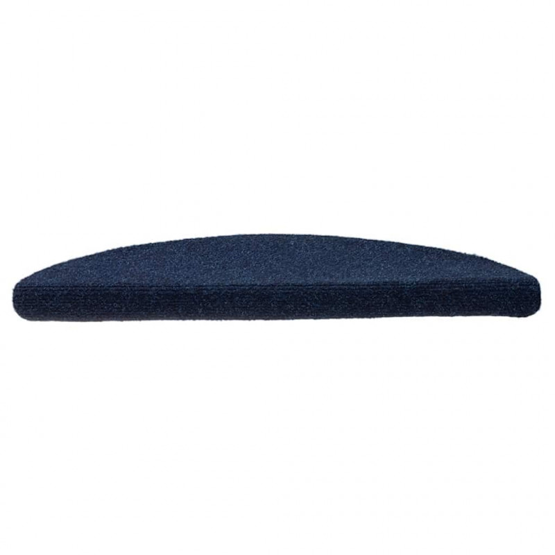 Maty na schody samoprzylepne 30 szt. 56x17x3 cm granatowe półokrągłe