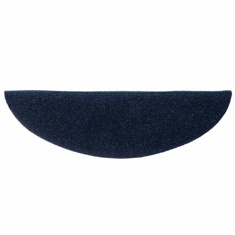 Maty na schody samoprzylepne 30 szt. 56x17x3 cm granatowe półokrągłe