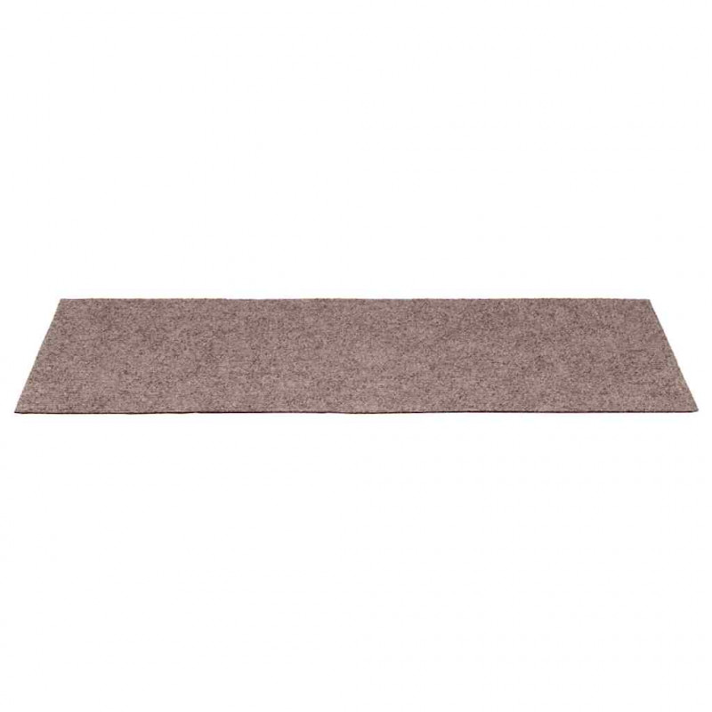 Maty na schody samoprzylepne 30 szt. 65x21x4 cm jasnobrązowe, prostokątne krawędzie