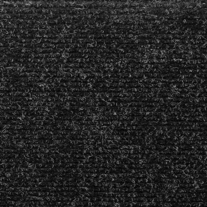 Maty na schody samoprzylepne 30 szt. 65x21x4 cm, czarne, prostokątne, z krawędzią