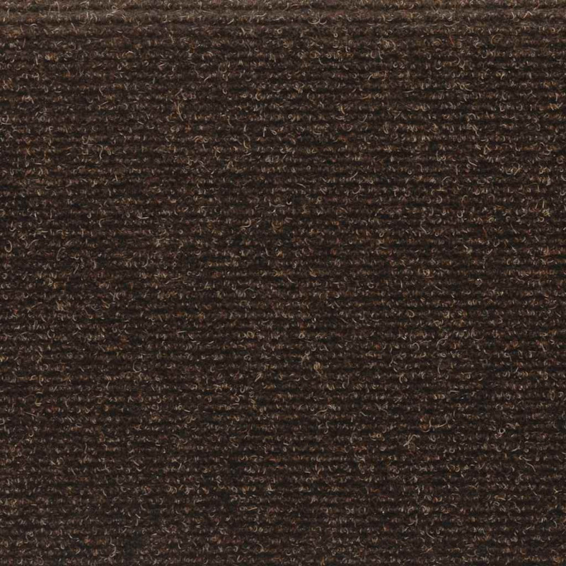 Maty na schody samoprzylepne 30 szt. 65x21x4 cm Brązowe prostokątne krawędzie