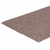 Maty na schody samoprzylepne 30 szt. 60x25 cm Jasnobrązowe prostokątne