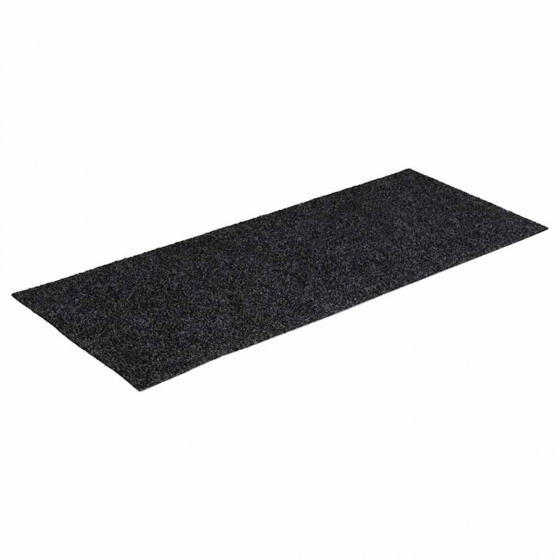 Maty na schody samoprzylepne 30 szt. 60x25 cm ciemnoszare prostokątne