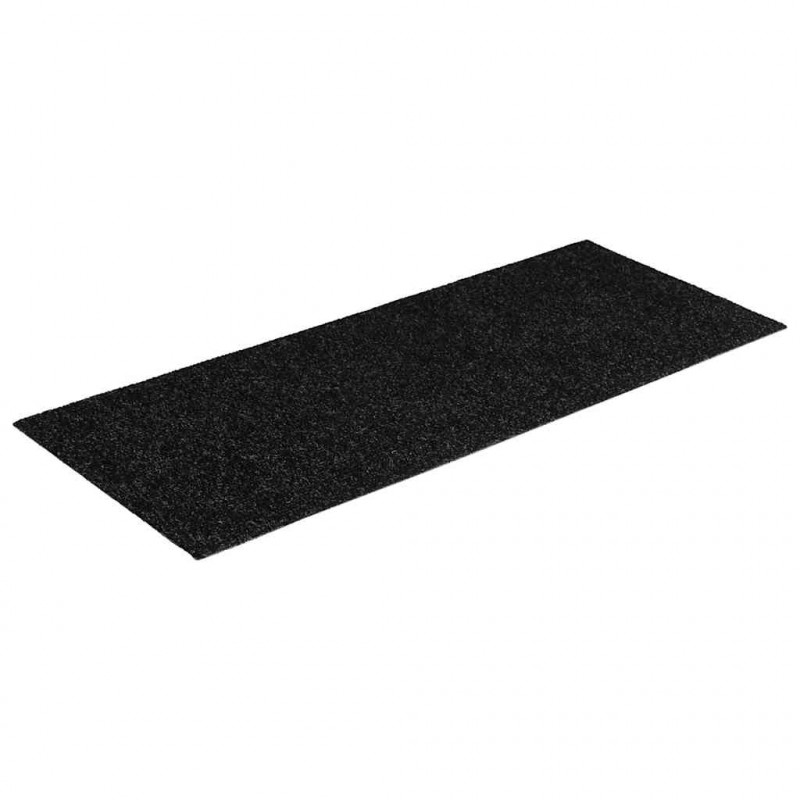 Maty na schody samoprzylepne 30 szt. 60x25 cm czarne prostokątne