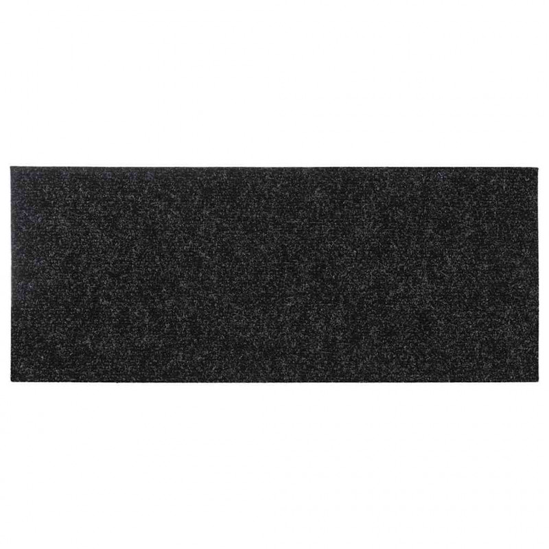 Maty na schody samoprzylepne 30 szt. 60x25 cm czarne prostokątne