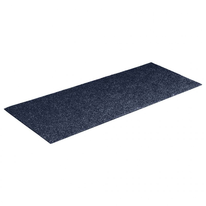 Maty na schody samoprzylepne 30 szt. 60x25 cm Szaro-niebieskie prostokątne