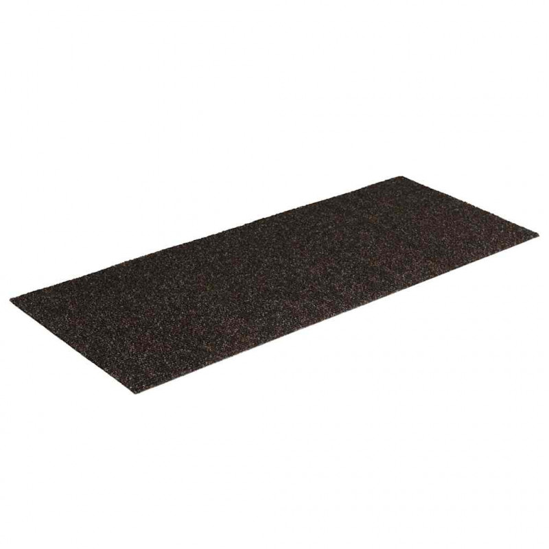 Maty na schody samoprzylepne 30 szt. 60x25 cm Ciemnobrązowe prostokątne