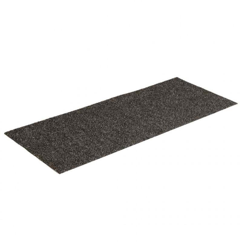 Maty na schody samoprzylepne 30 szt. 60x25 cm Antracytowe prostokątne
