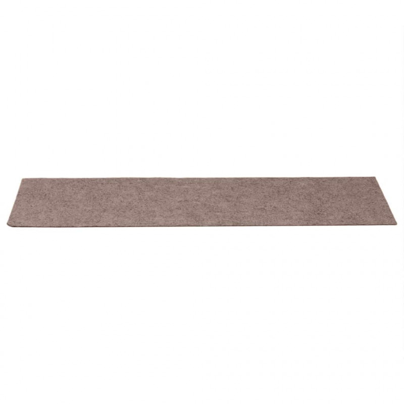 Maty na schody samoprzylepne 30 szt. 76x20 cm Jasnobrązowe prostokątne