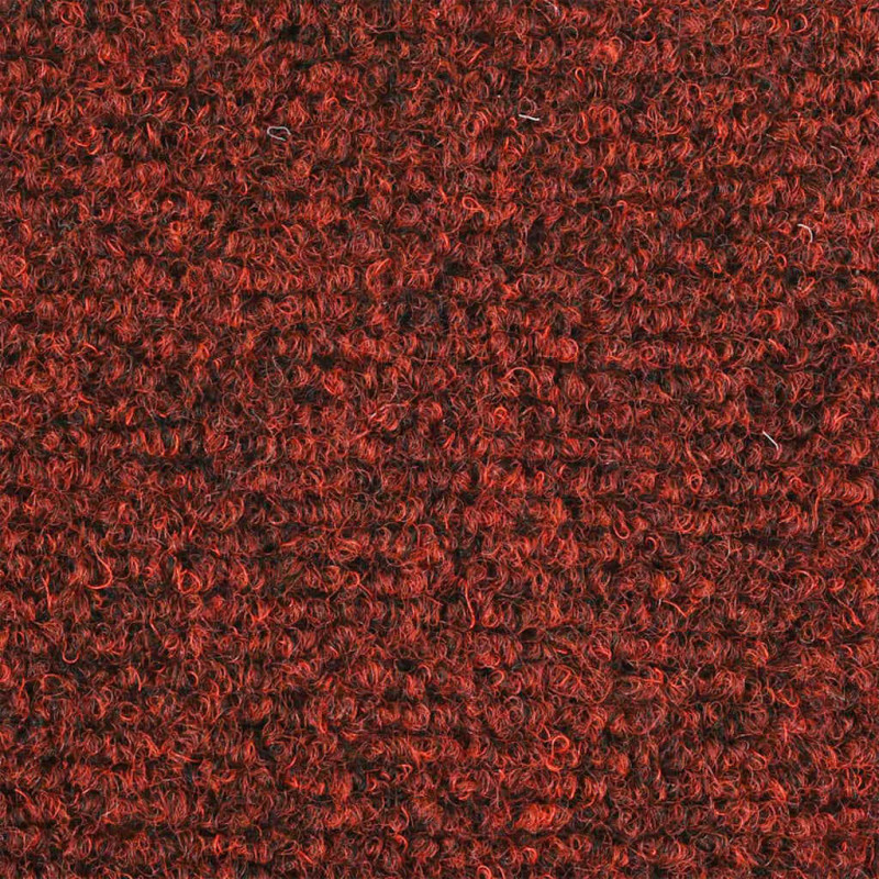 Maty na schody samoprzylepne 30 szt. 76x20 cm Bordowo-czerwone prostokątne