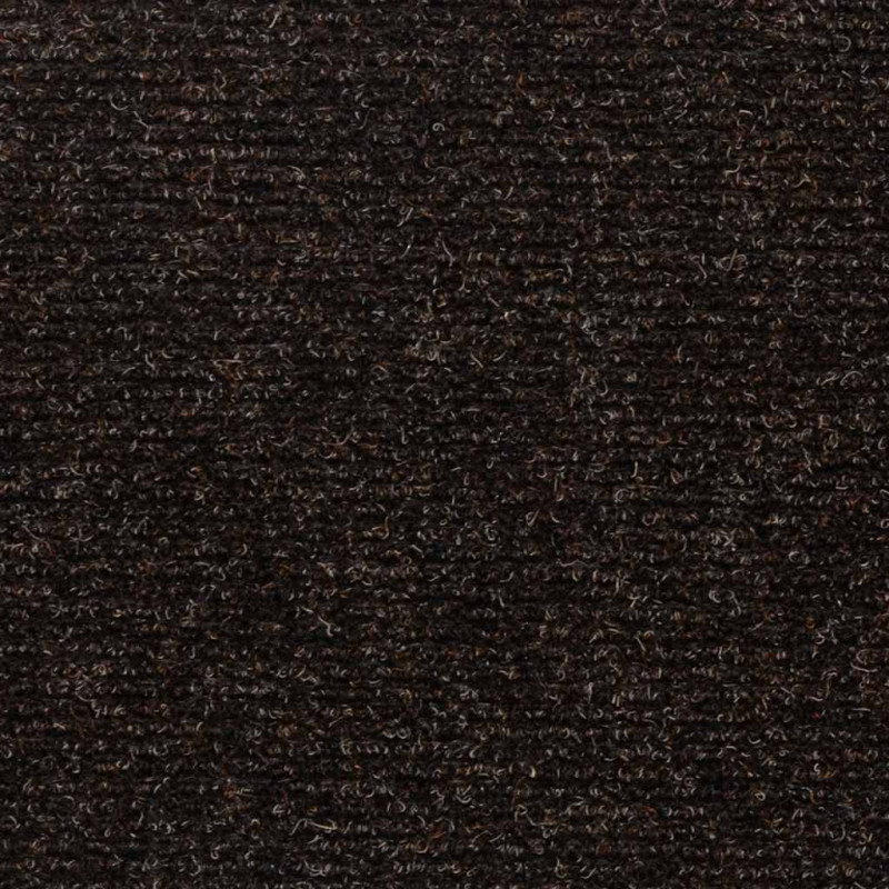 Maty na schody samoprzylepne 30 szt. 76x20 cm Ciemnobrązowe prostokątne