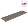 Maty na schody samoprzylepne 30 szt. 76x20 cm beżowe prostokątne