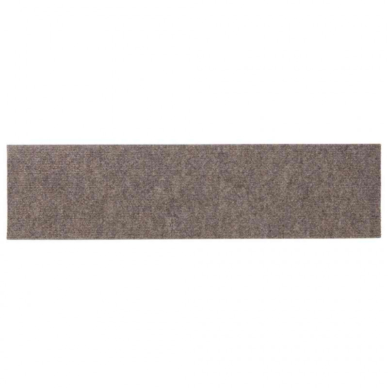 Maty na schody samoprzylepne 30 szt. 76x20 cm beżowe prostokątne
