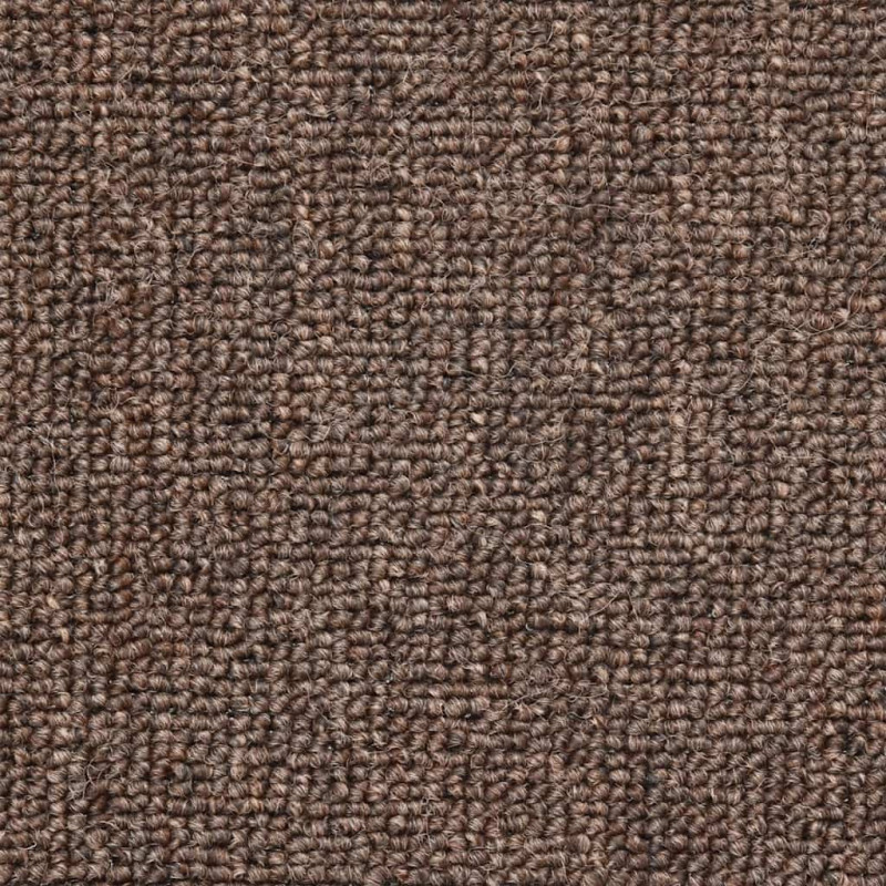 Maty na schody 30 szt. 56x17x3 cm Brąz kawowy Półokrągły