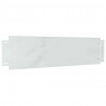 Obrzeża trawnikowe 30 pcs Srebrny 100 x 25 x 0,07 cm