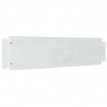 Obrzeża trawnikowe 30 pcs Srebrny 100 x 25 x 0,07 cm