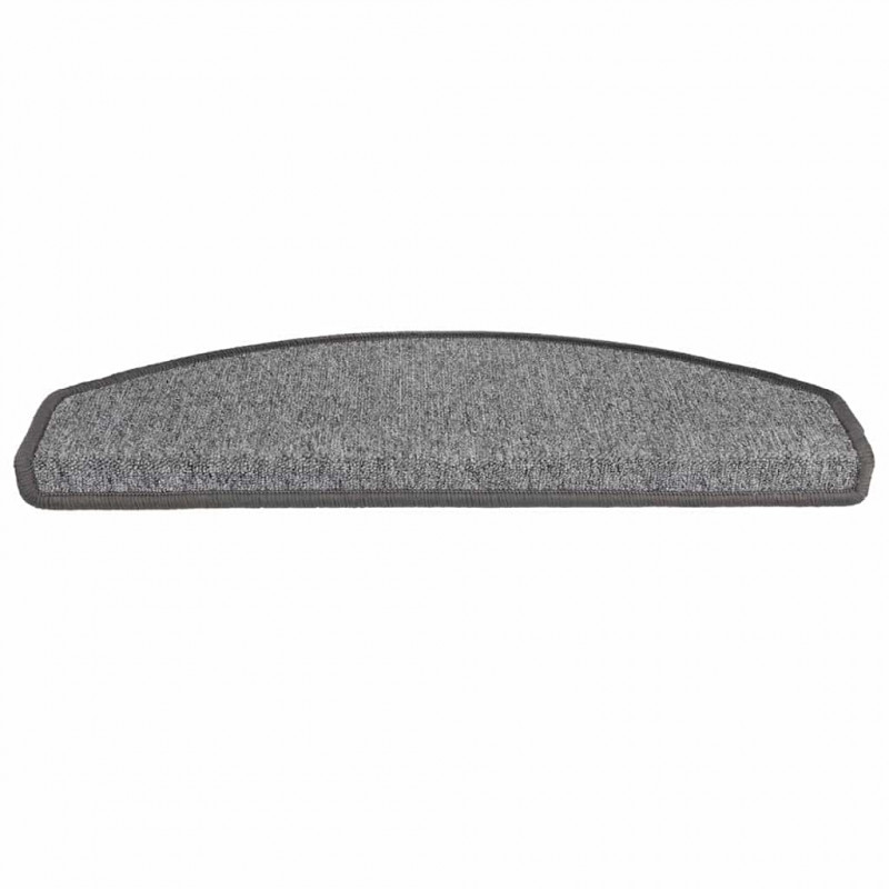 Maty na schody 30 szt. 65x24x4 cm Ciemnoszary Półokrągły Duży