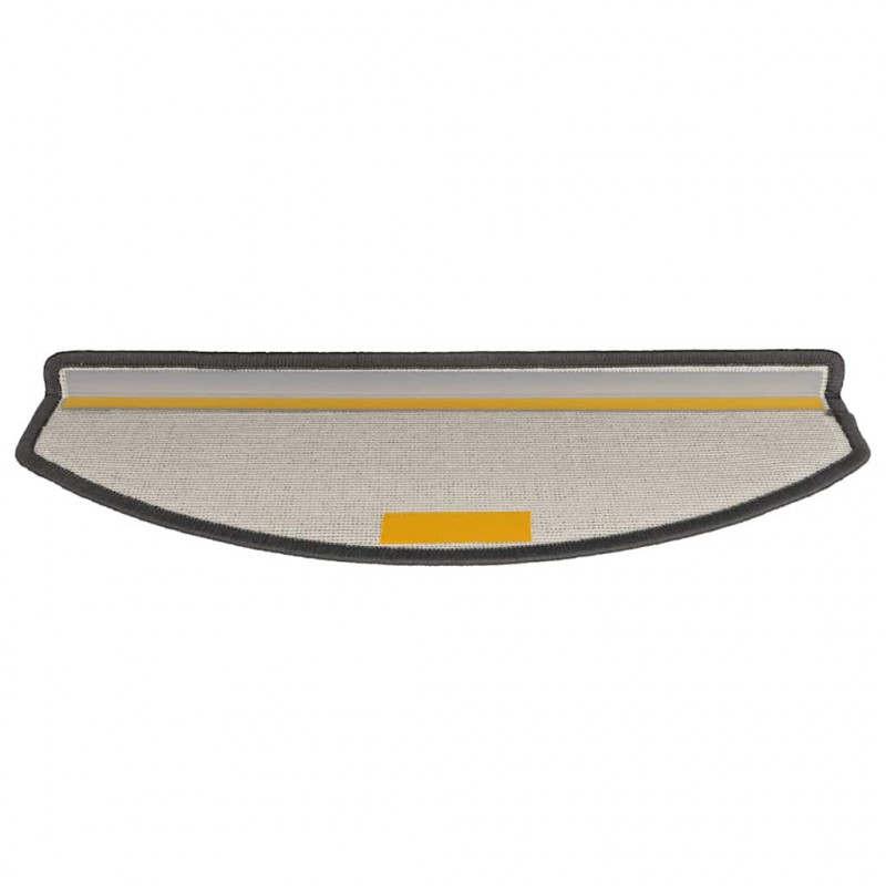 Maty na schody 30 szt. 65x24x4 cm Ciemnoszary Półokrągły Duży