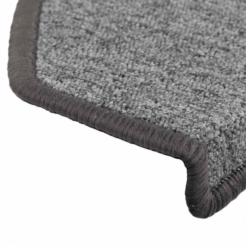 Maty na schody 30 szt. 65x24x4 cm Ciemnoszary Półokrągły Duży