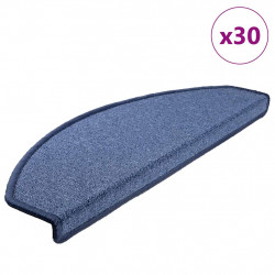 Maty na schody 30 szt. 65x24x4 cm niebieskie półokrągłe duże