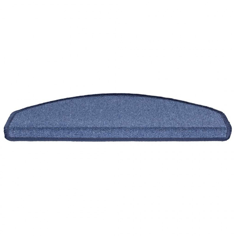 Maty na schody 30 szt. 65x24x4 cm niebieskie półokrągłe duże