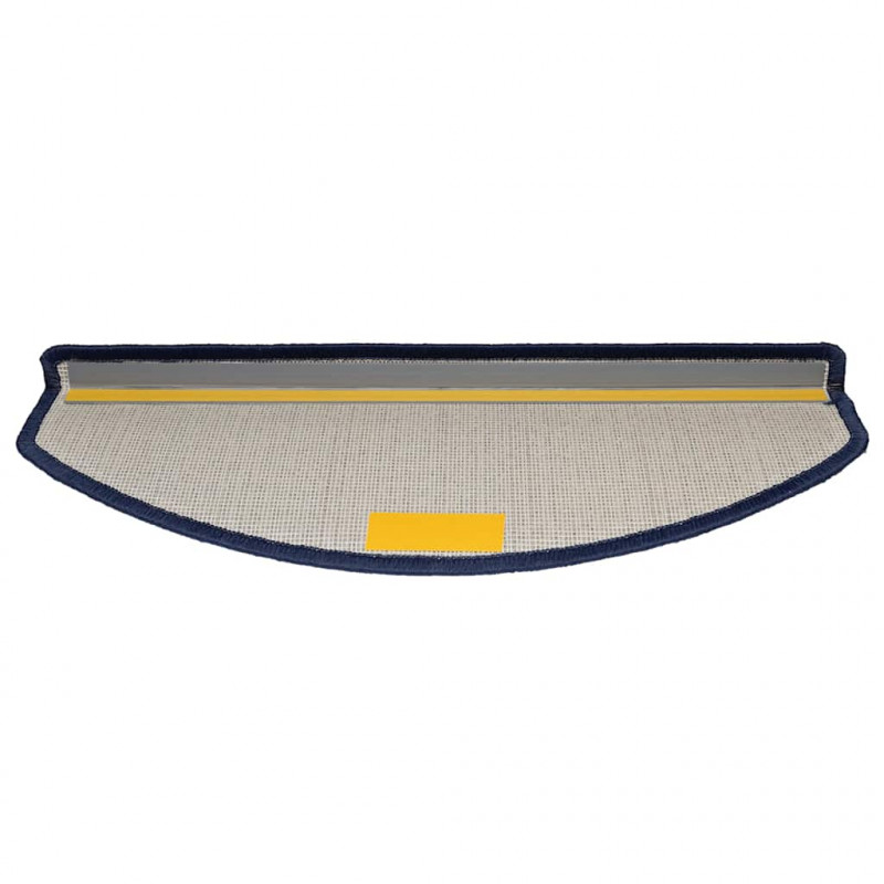Maty na schody 30 szt. 65x24x4 cm niebieskie półokrągłe duże