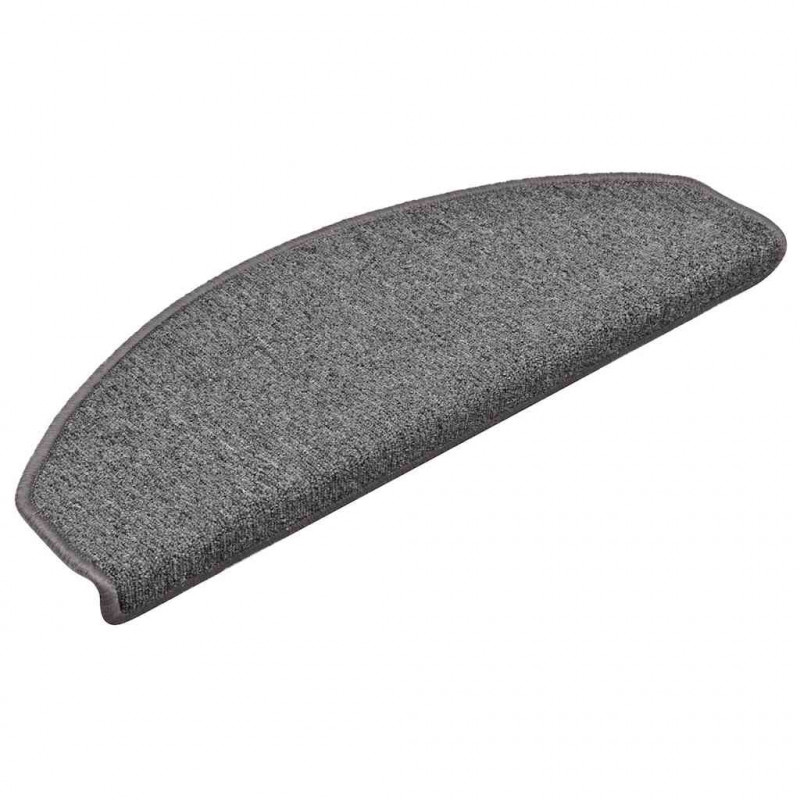 Maty na schody 30 szt. 65x24x4 cm Ciemnoszary Półokrągły Duży