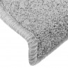 Maty na schody 30 szt. 65x24x4 cm Jasnoszare Półokrągłe Duże
