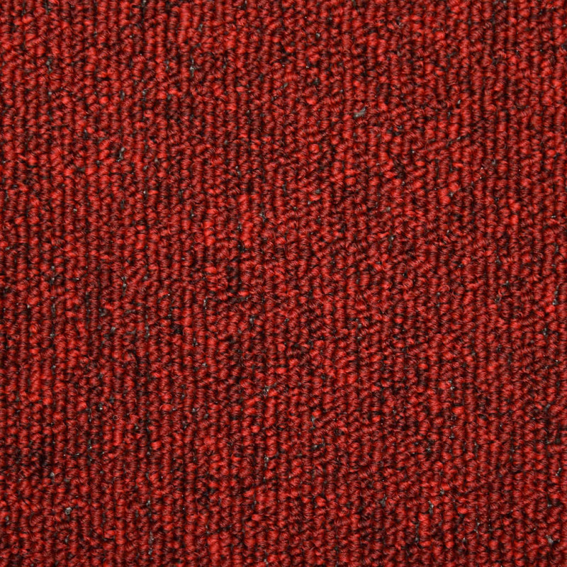 Maty na schody 30 szt. 65x21x4 cm Czerwone prostokątne krawędzie