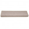 Maty na schody 30 szt. 65x21x4 cm Taupe Rectangular Edge