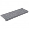 Maty na schody 30 szt. 65x21x4 cm Jasnoszary prostokątny brzeg