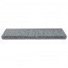 Maty na schody 30 szt. 65x21x4 cm Jasnoszary prostokątny brzeg