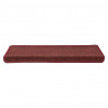 Maty na schody 30 szt. 65x21x4 cm Bordeaux Rectangular Edge