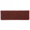 Maty na schody 30 szt. 65x21x4 cm Bordeaux Rectangular Edge