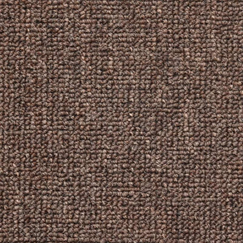 Maty na schody 20 szt. 56x17x3 cm Brąz kawowy Półokrągły