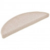 Maty na schody 20 szt. 56x17x3 cm Taupe Półokrągłe