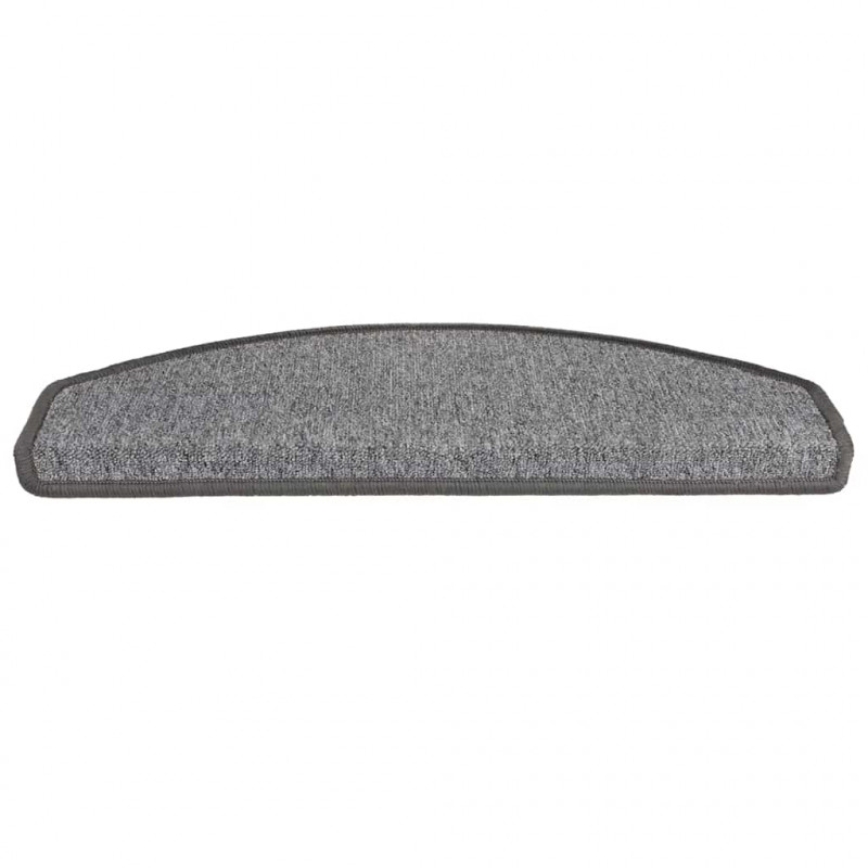 Maty na schody 20 szt. 65x24x4 cm Ciemnoszare Półokrągłe Duże