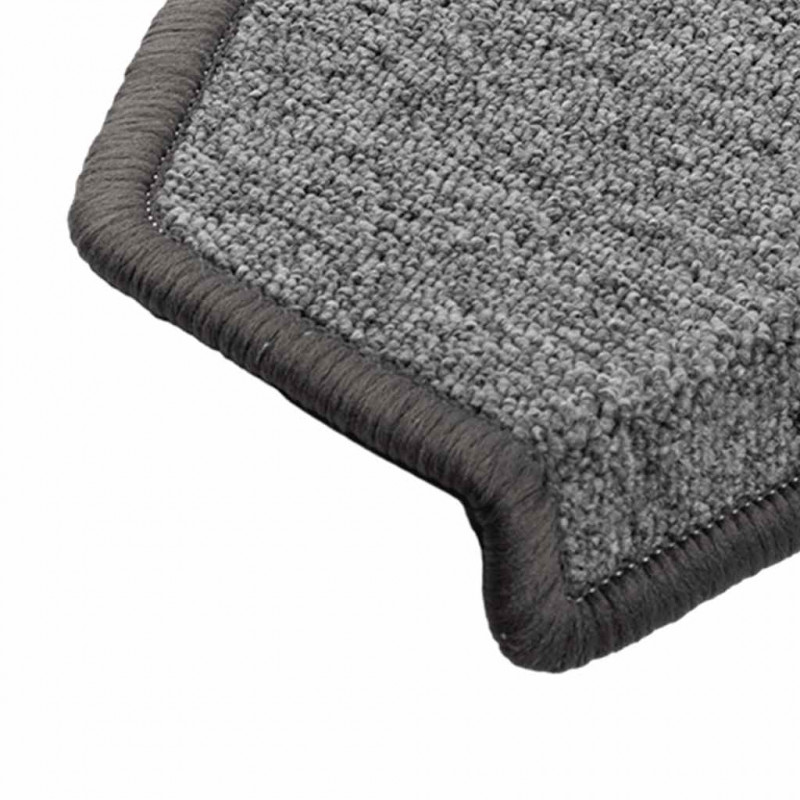Maty na schody 20 szt. 65x24x4 cm Ciemnoszare Półokrągłe Duże