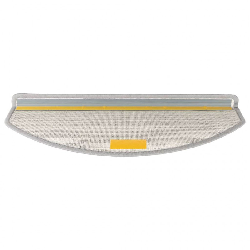 Maty na schody 20 szt. 65x24x4 cm Jasnoszare Półokrągłe Duże