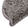 Maty na schody 30 szt. 56x17x3 cm Szare półokrągłe