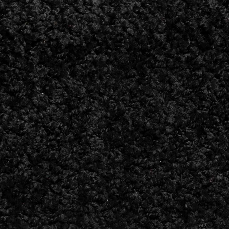 Maty na schody 30 szt. 56x17x3 cm Czarne półokrągłe