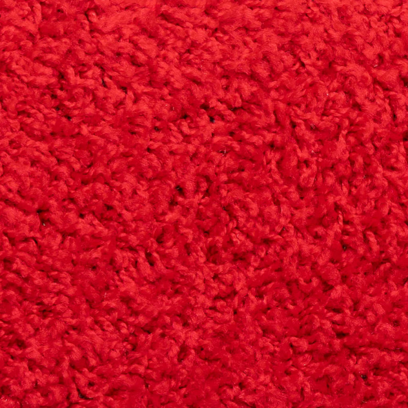 Maty na schody 30 szt. 56x17x3 cm Czerwone półokrągłe