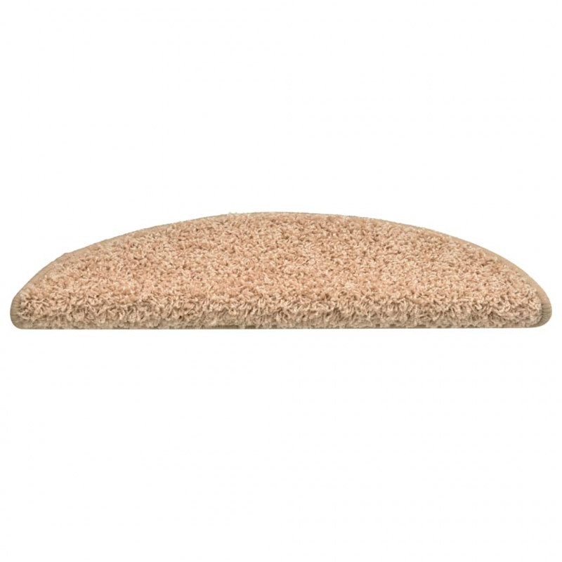 Maty na schody 30 szt. 56x17x3 cm, złote, półokrągłe