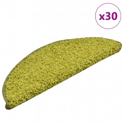 Maty na schody 30 szt. 56x17x3 cm Zielone półokrągłe