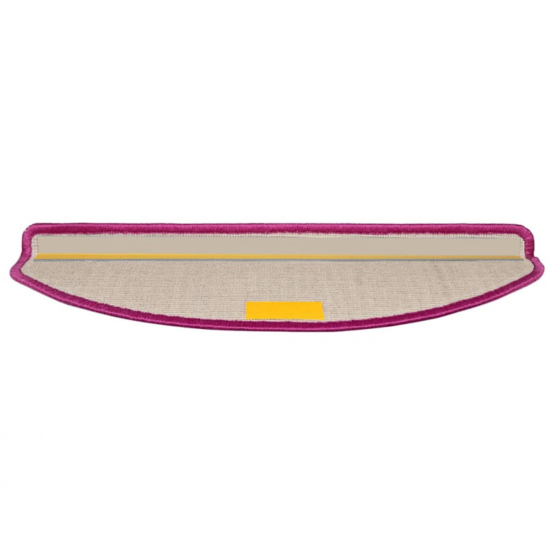 Maty na schody 30 szt. 65x21x4 cm Fioletowe półokrągłe duże
