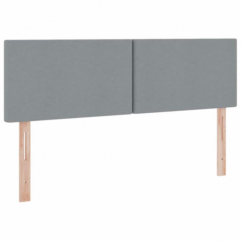Łóżko z miejscem na przechowywanie i materacem Jasnoszary