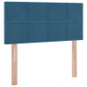 Łóżko z miejscem do przechowywania Ciemnoniebieski 90 x 190 cm