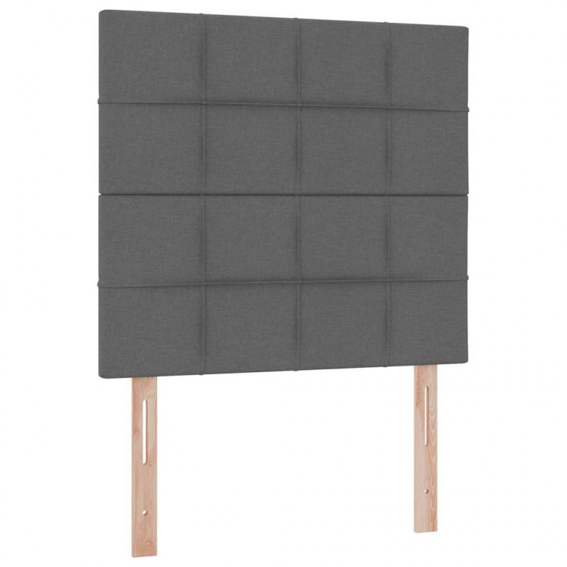 Łóżko z miejscem na przechowywanie i materacem 90 x 190 cm