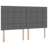 Łóżko z miejscem na przechowywanie i materacem 180 x 200 cm